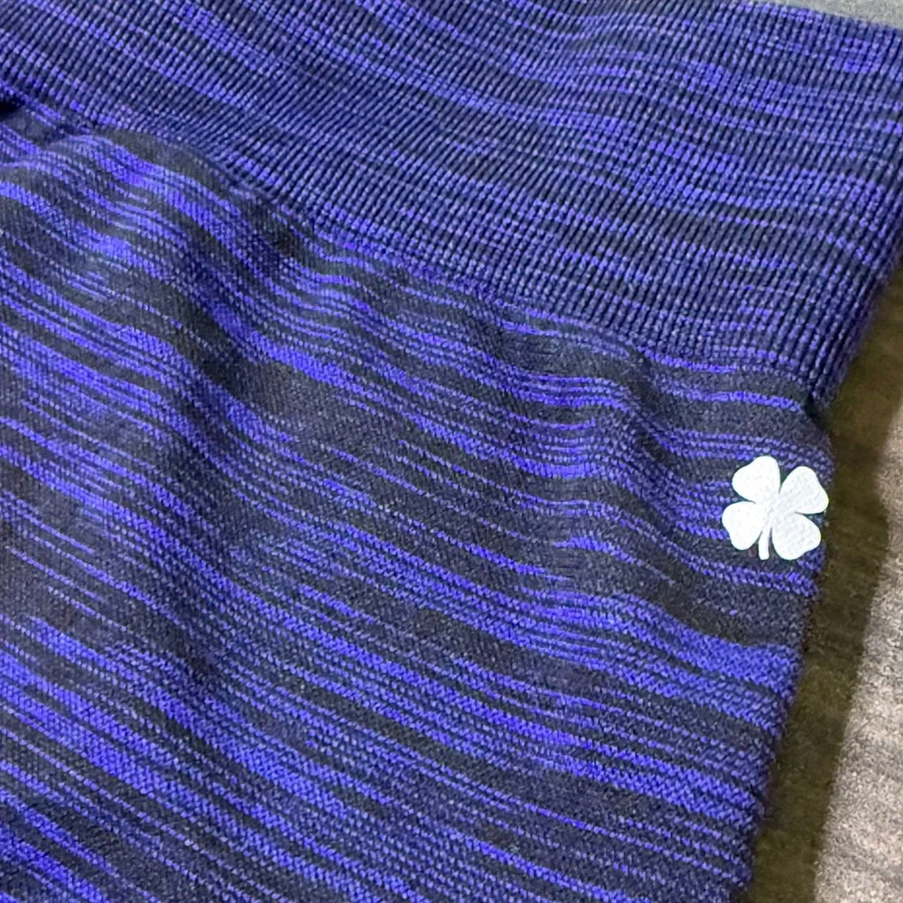 Lucky Brand‎ Purple Black Space Dye Athletic Yoga Running Leggings